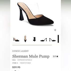 Chinese Laundry Sherman Mule Pump